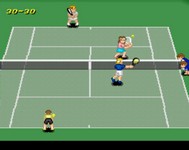 une photo d'Ã©cran de Super Tennis sur Nintendo Super Nes